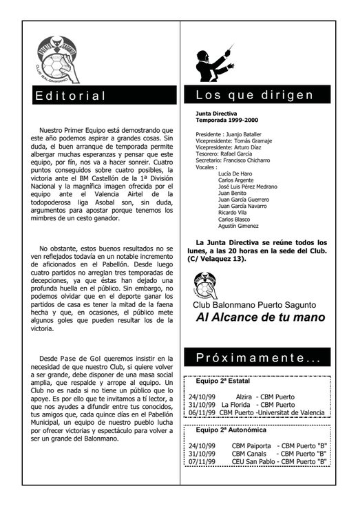 Portada Pase de Gol Numero 02