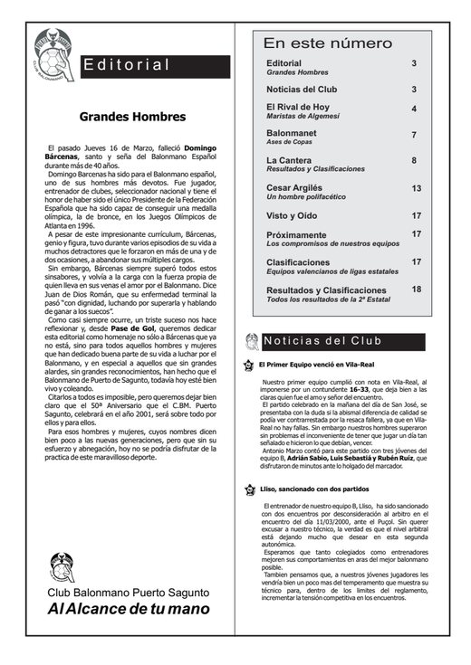 Portada Pase de Gol Numero 12