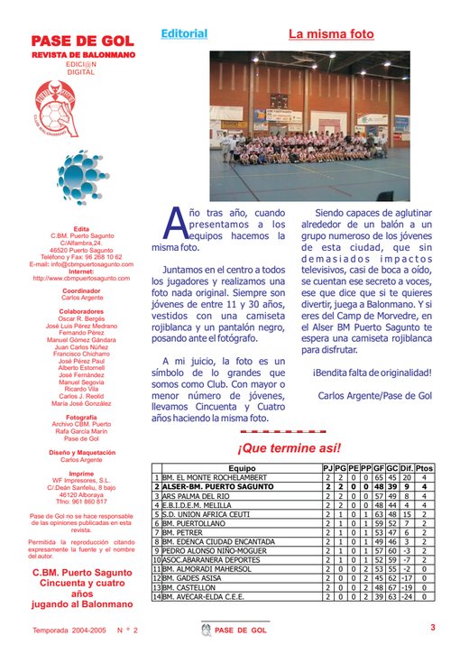Portada Pase de Gol Numero 02
