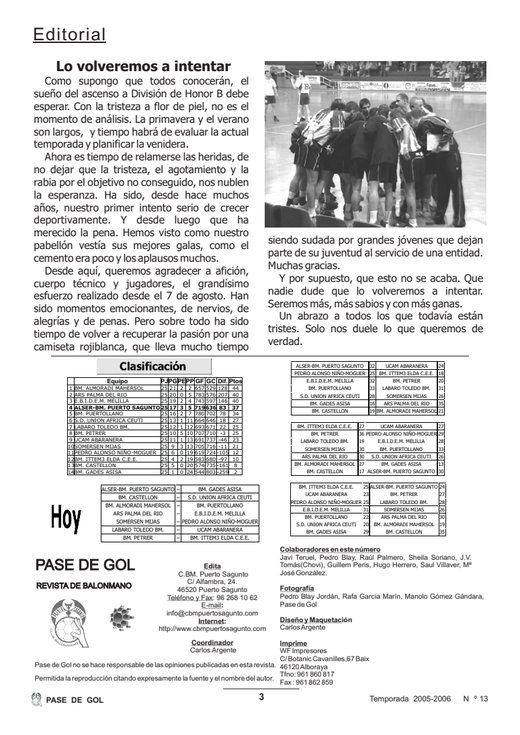 Portada Pase de Gol Numero 13