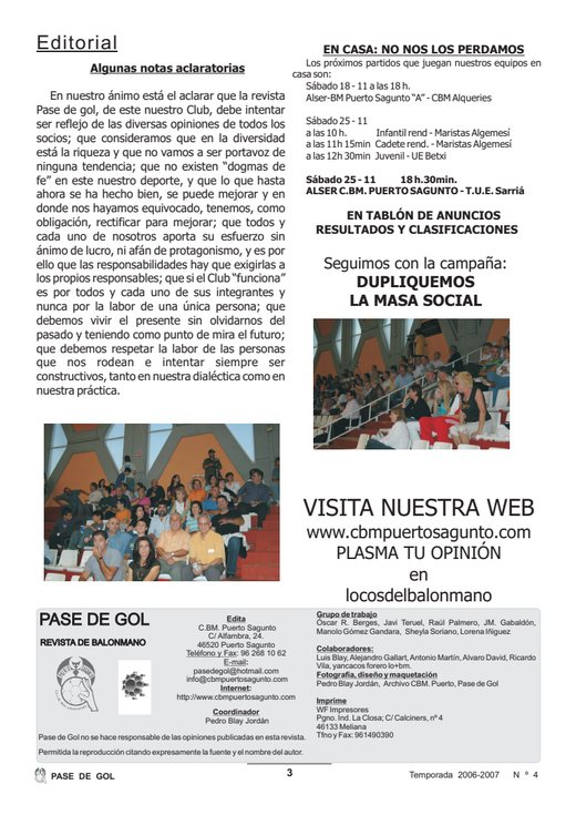 Portada Pase de Gol Numero 04