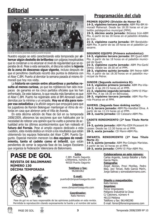 Portada Pase de Gol Numero 10