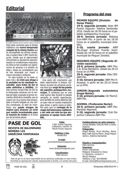 Portada Pase de Gol Numero 01