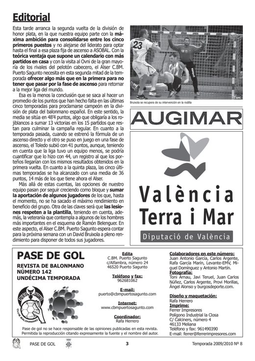 Portada Pase de Gol Numero 08