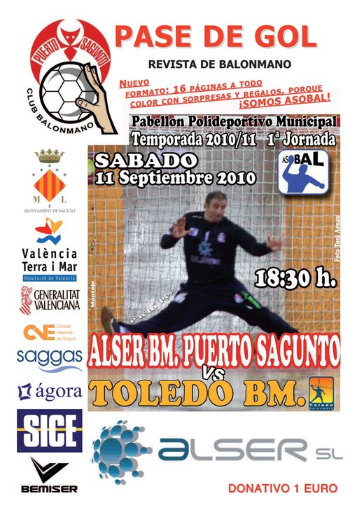 Portada Pase de Gol Numero 01