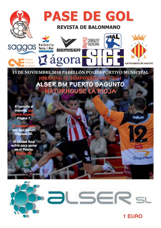 Portada Pase de Gol Numero 06