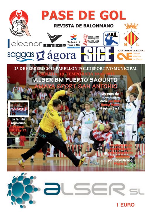 Portada Pase de Gol Numero 09