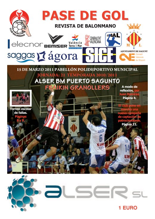 Portada Pase de Gol Numero 10