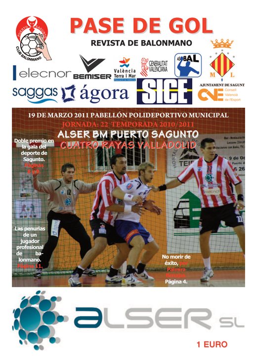 Portada Pase de Gol Numero 11
