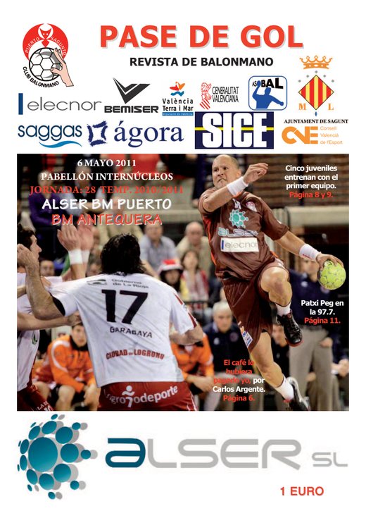 Portada Pase de Gol Numero 14