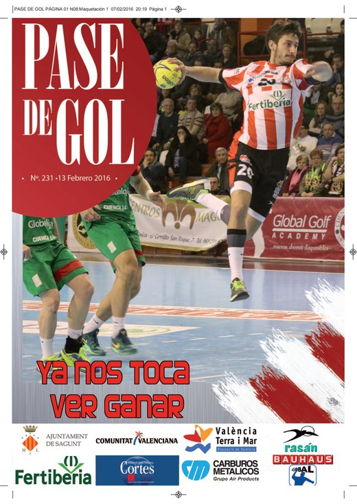 Portada Pase de Gol Numero 08