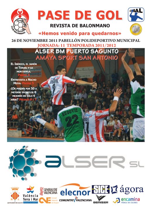 Portada Pase de Gol Numero 06