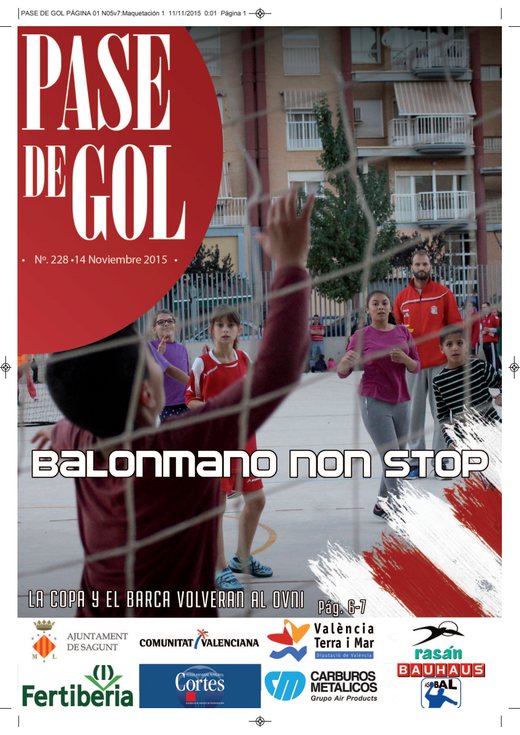 Portada Pase de Gol Numero 05