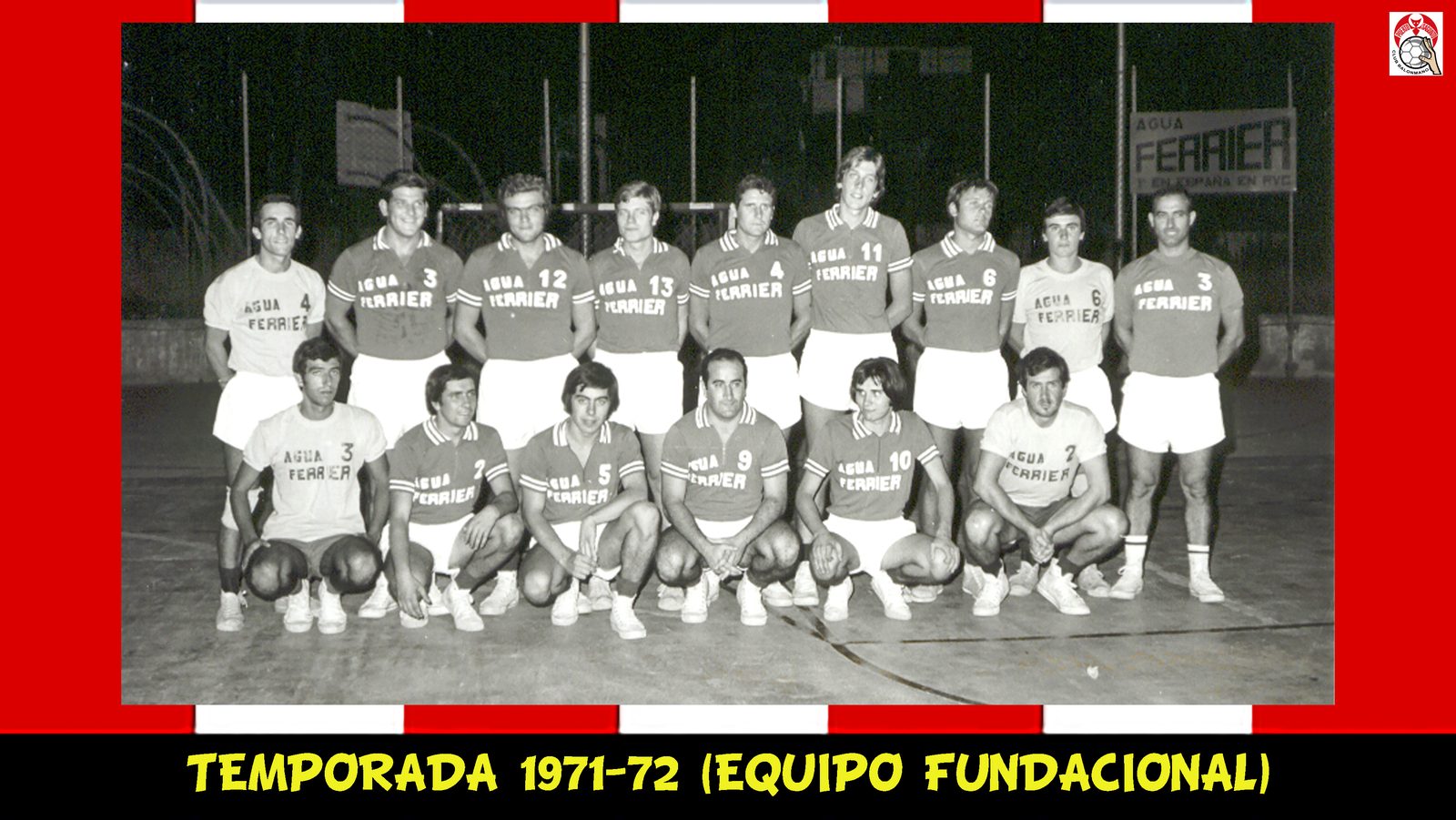 Plantilla roja temporada 1971-72